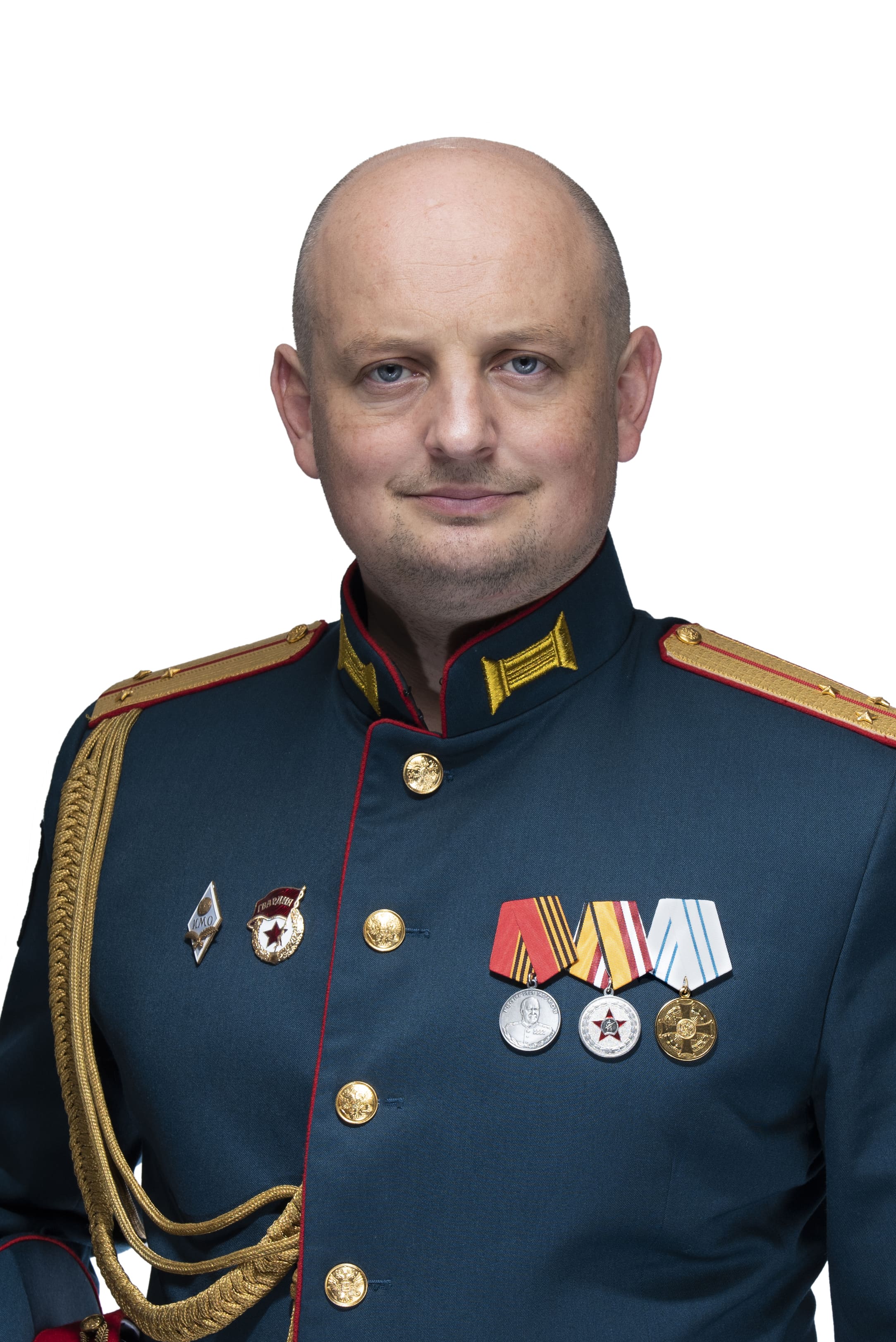 Константин Рыжак в военной форме
